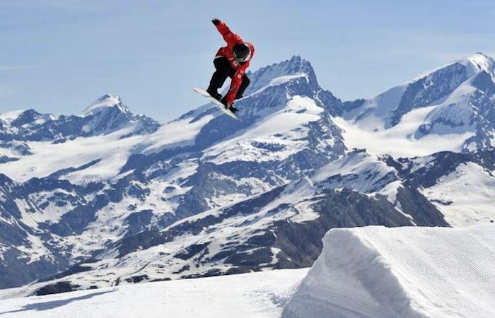 Freestyle Snwboard Privatunterricht Zermatt