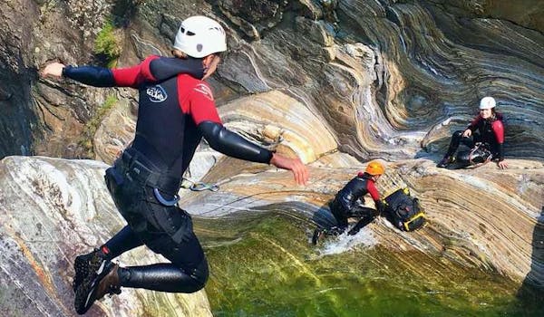 Maggia Valley Val Grande Canyoning for beginners