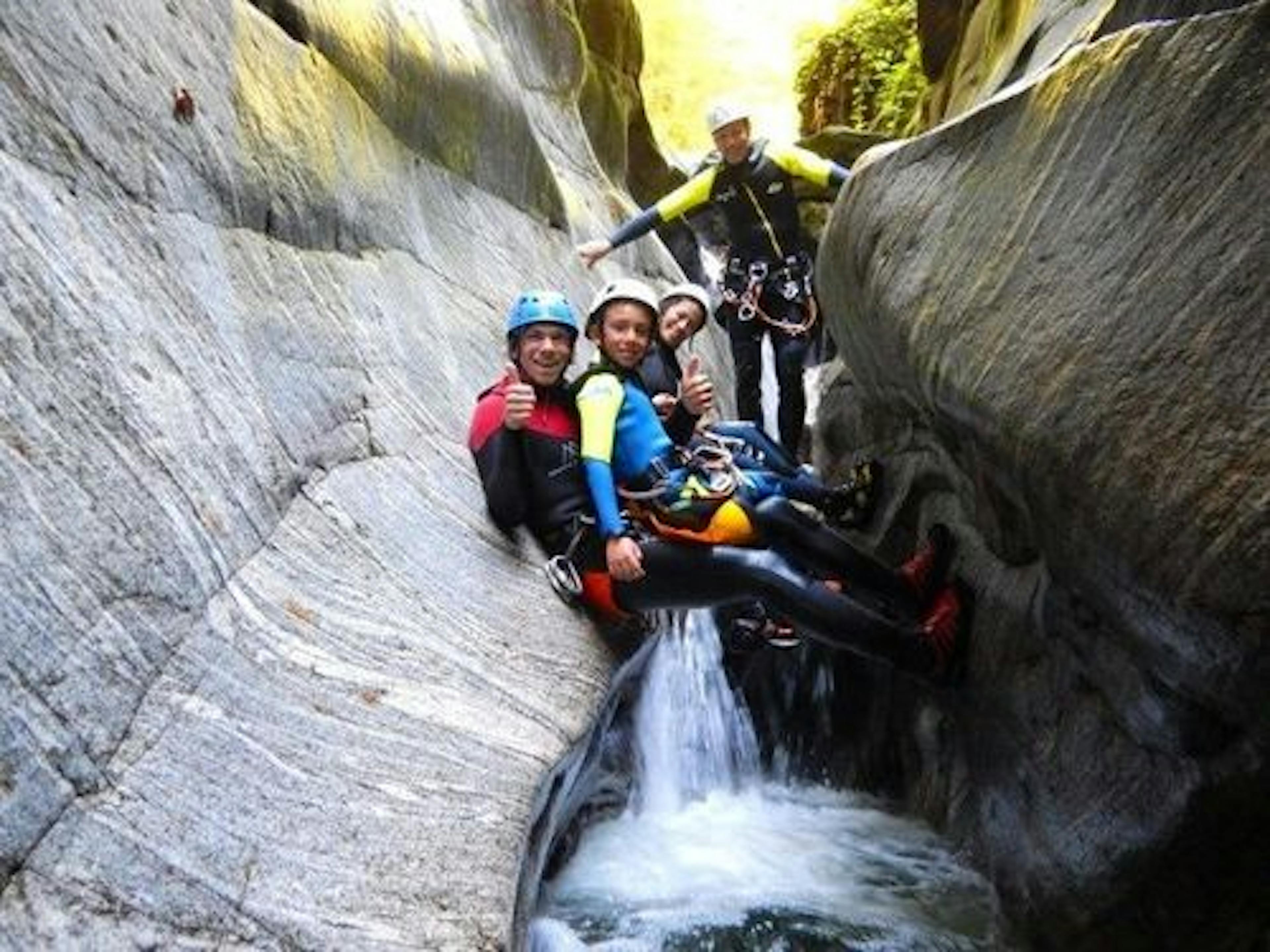 Canyoning Tessin Famille ou groupe