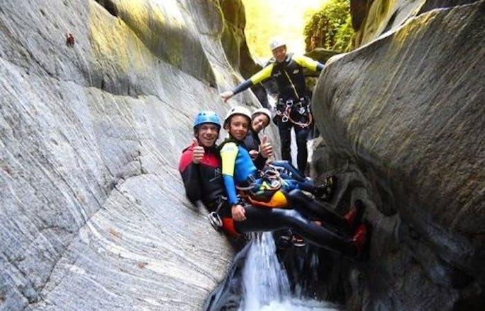Canyoning Ticino Famiglia o Gruppo