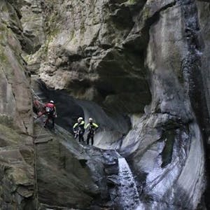 Canyoning Maggiatal Val Grande für Fortgeschrittene im Tessin