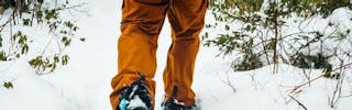 Saas Fee snowshoe hiking guided