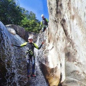 Canyoning Iragna Schlucht für Experten im Tessin