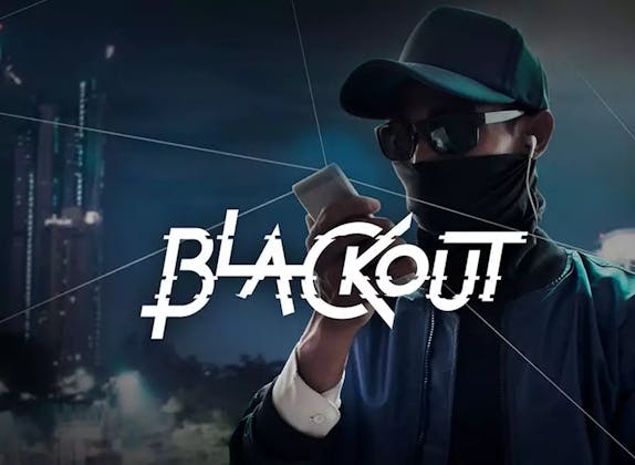 Blackout Escape Game in Zürich, Teilnehmer mit Smartphone
