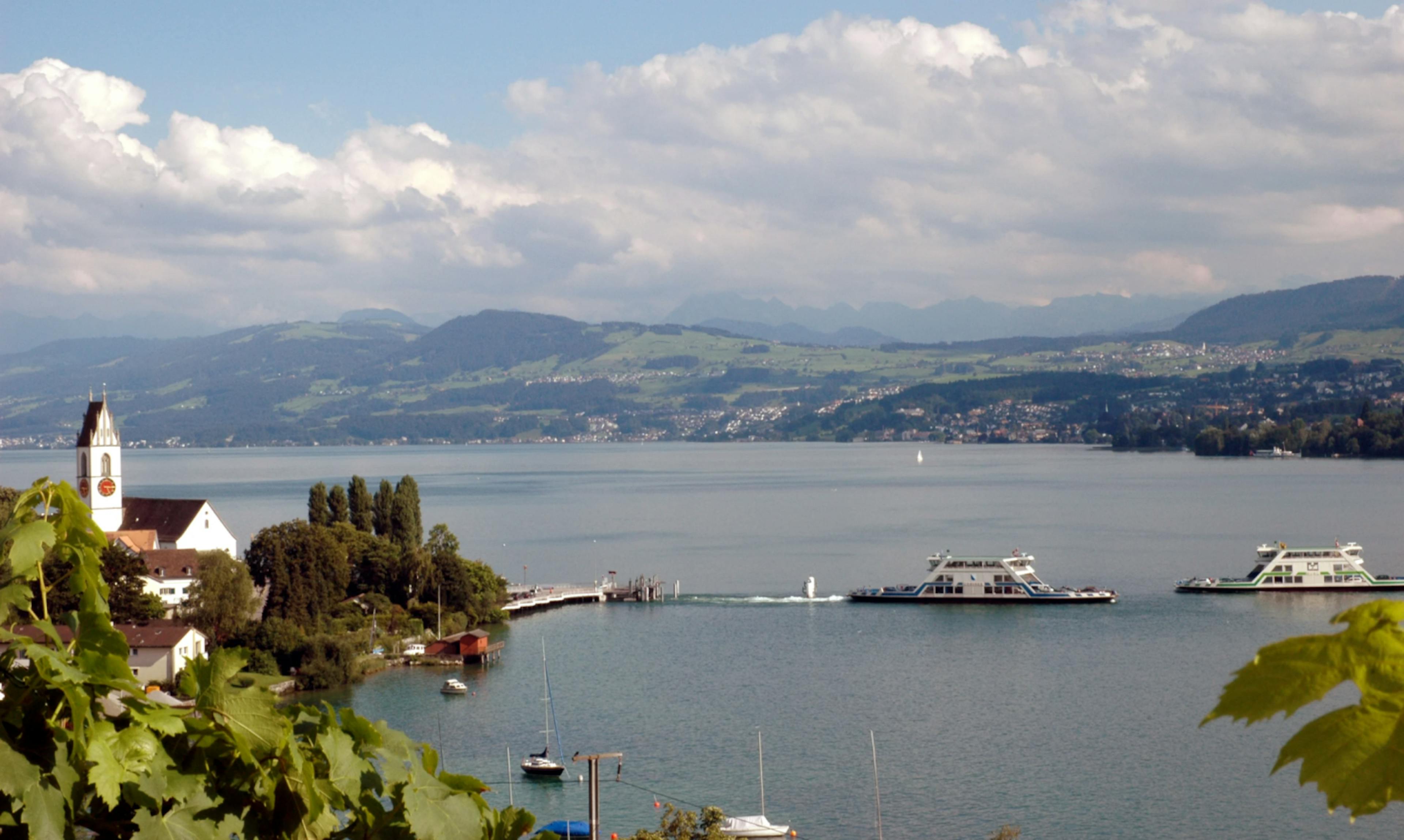 Lac de Zurich (photo : Suisse Tourisme)